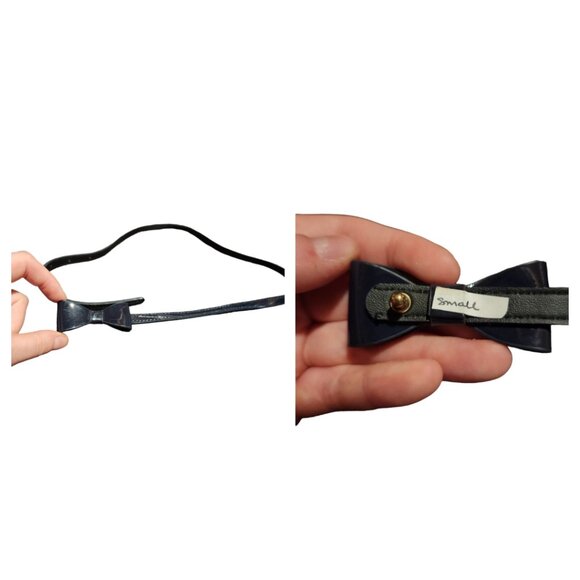 Honey and Lace Women's Adult Waist Belt Bow Set of 6 - Black Size M, Rest Size S - Picture 3 of 6